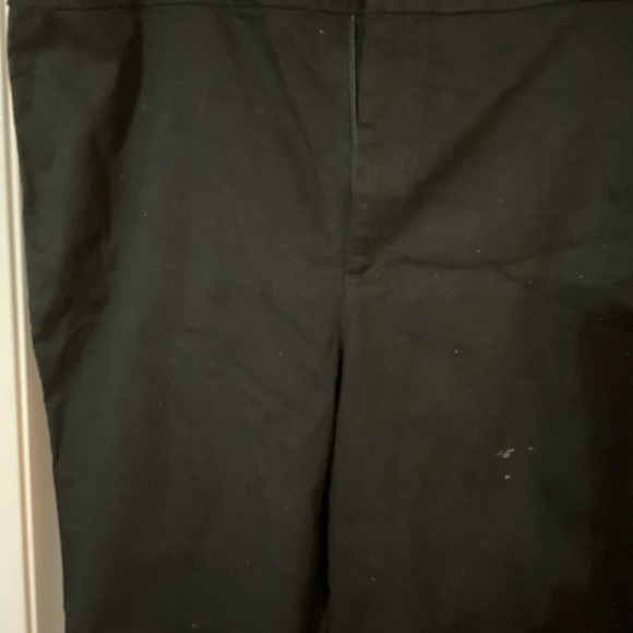 New black trouser Jean with red/white ribbon stripe on sides - Picture 3 of 5